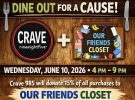 Crave 985 + Our Friends Closet